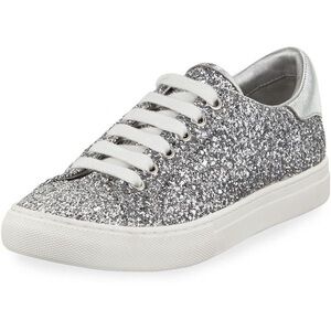 🆕 Marc Jacobs Silver Glitter Sneakers